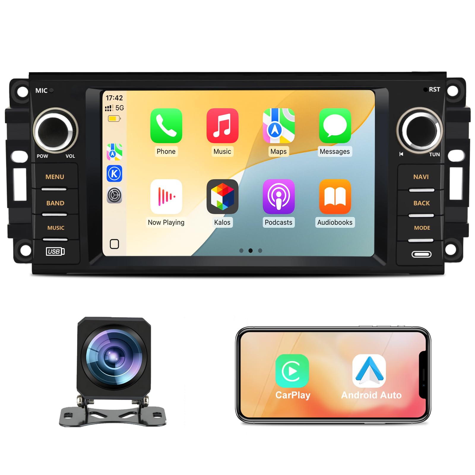 Junsun 4 Core Android 13 Car Radio