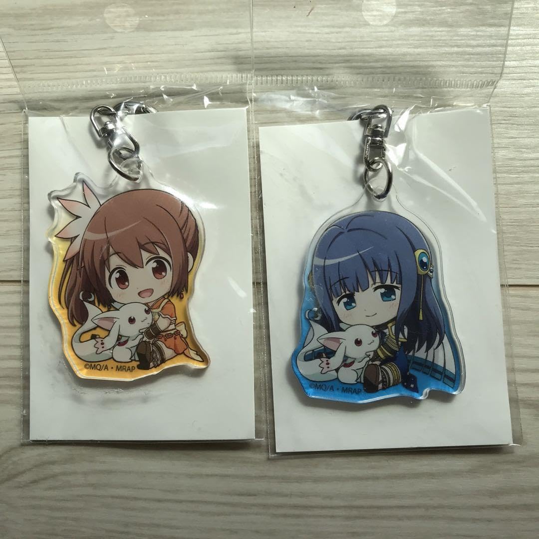 Amazon.co.jp: ぎゅぎゅっとアクリルキーホルダー マギアレコード 4個 