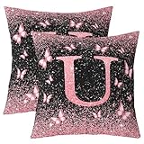 El paquete incluye: 2 fundas de almohada de doble cara de 16 x 16 pulgadas, con cremallera. Relleno de almohada no incluido.