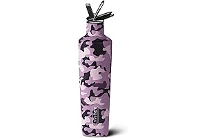 Brumate 25oz Leakproof Vacuum Insulated Water Canteen with Straw
