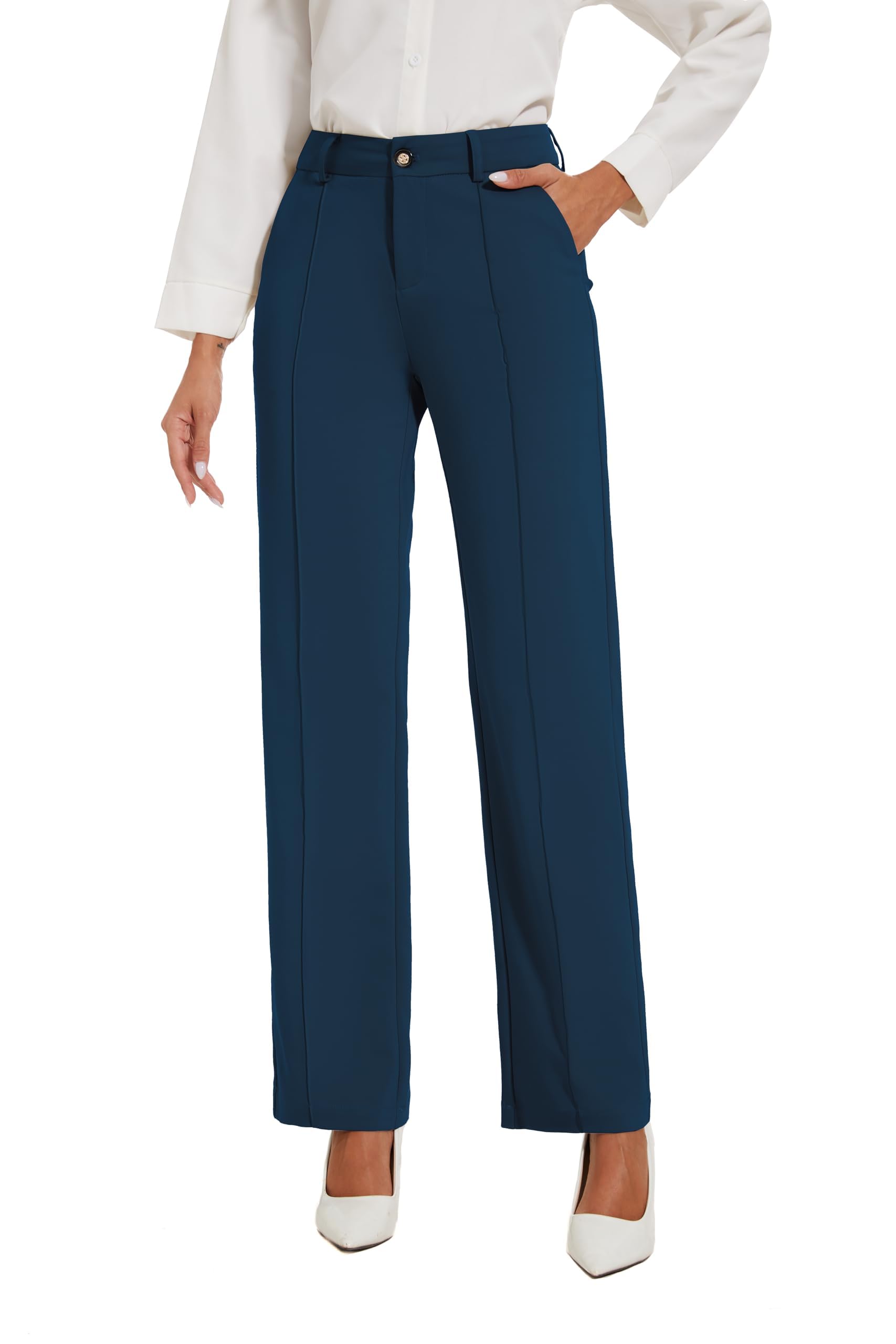 KICZOY Straight Leg Dress Pants