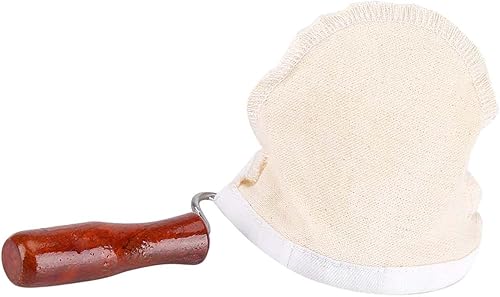Vista 18 de Filtro de café hecho a mano, colador de tela con mango de filtro de café, accesorios de café hechos a mano, reutilizables, lavables para entusiastas