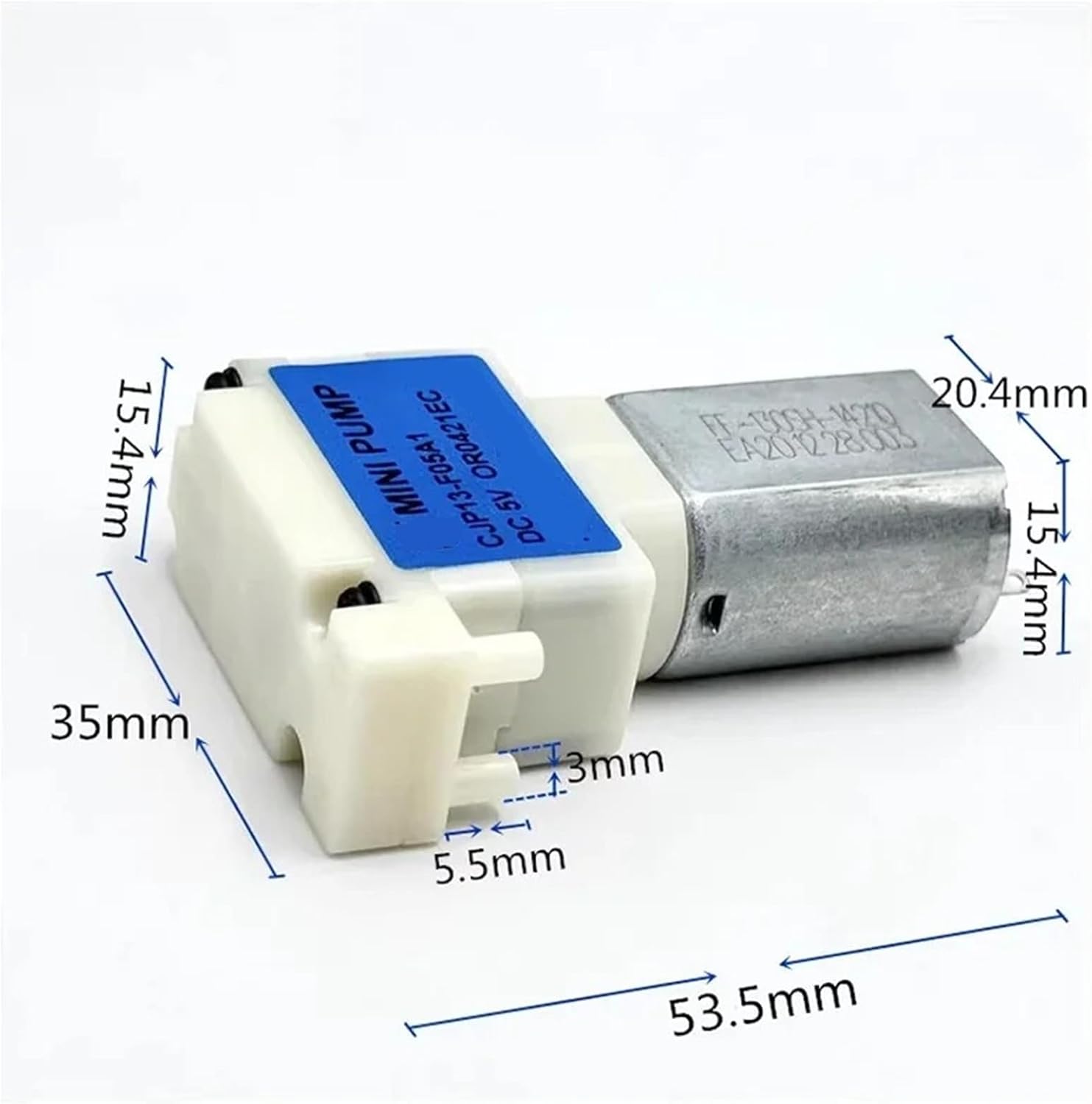 CJP13-F05A1 Mini 130 Air Pump DC 3V 3.7V 5V 6V Oxygen Pump DIY Inflator Blood Pressure Monitor Aquarium 1Pcs