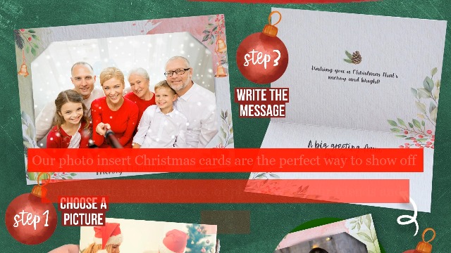 christmas cards with photo sleeve Personalized Wooden Christmas Card Album, Holiday Keepsake