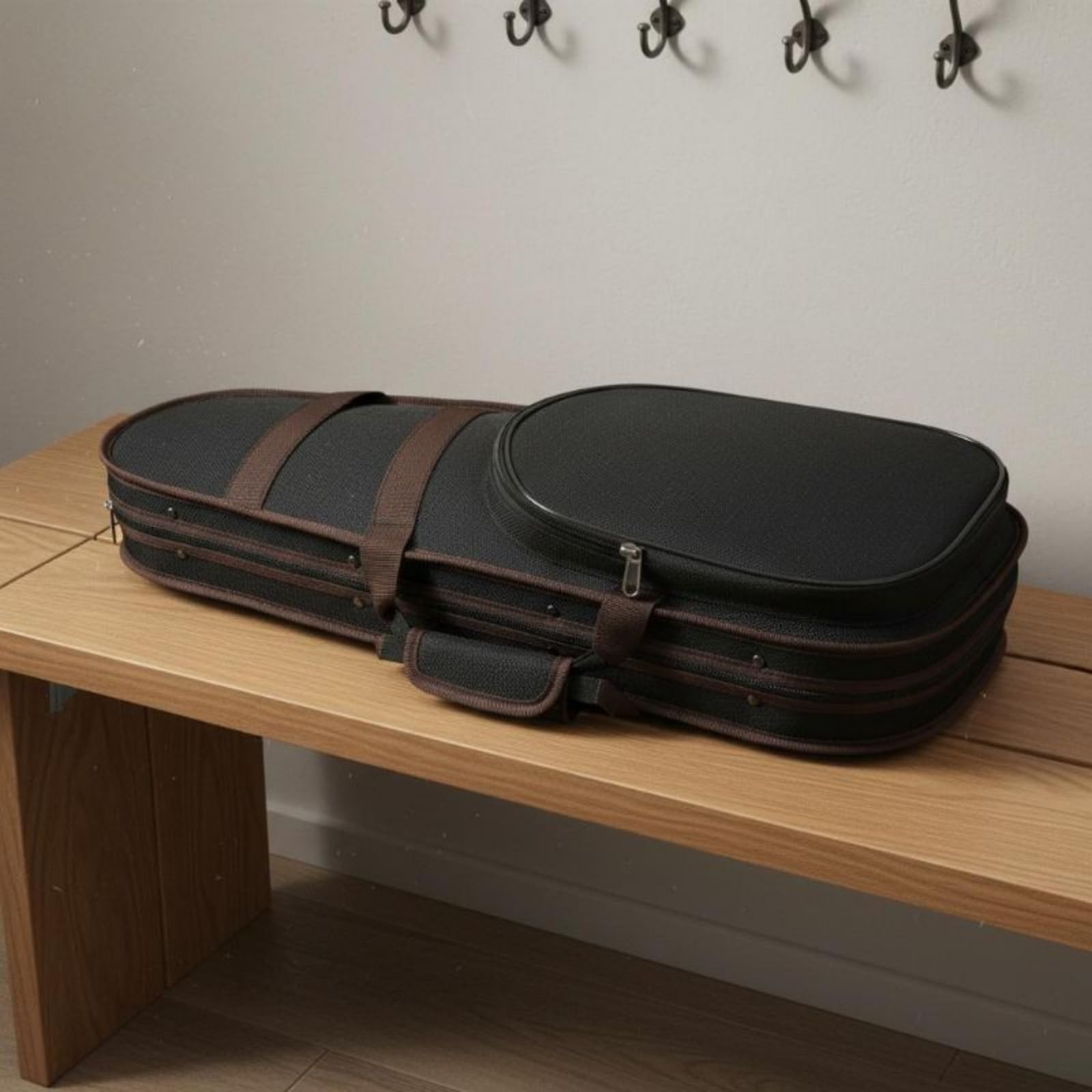 Amagogo Custodia Violino Zaino Custodia Scatola Borsa Trasporto Materiale Idrorepellente Fodera Antishock Protezione da Urti E Umidità Formato 65 Cm Adatta a