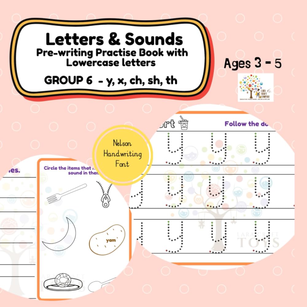 Letters & Sounds: GROUP 6 - y, x, ch, sh, th