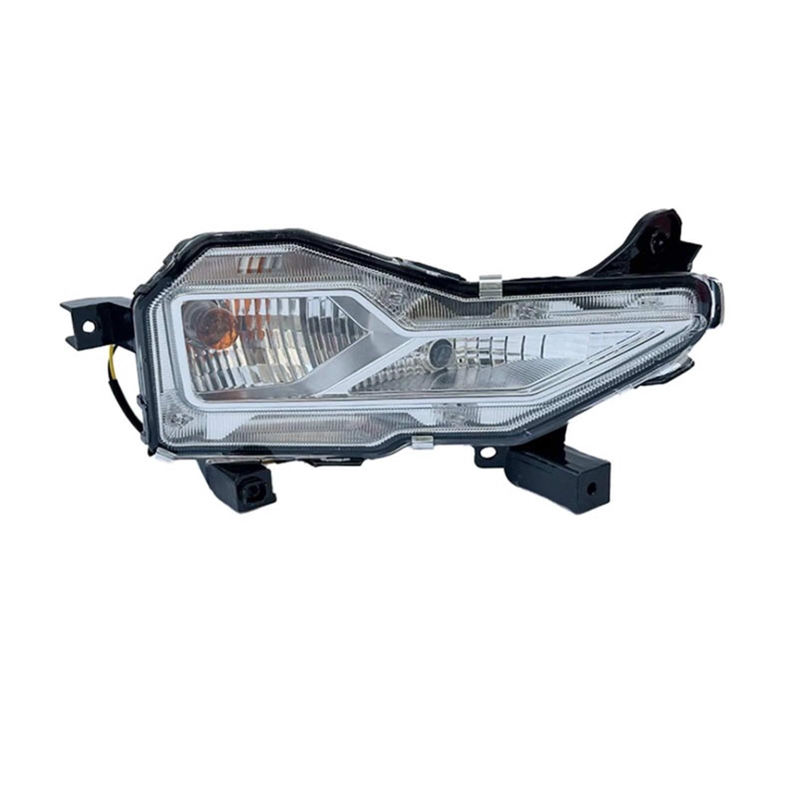 Compatible for Wuling Almaze/MG Hector/Chevrolet Captiva Compatible for Baojun 530 2018-2021 Front Bumper Daytime Driving Light Fog Lamp Signal Lamp(Right)