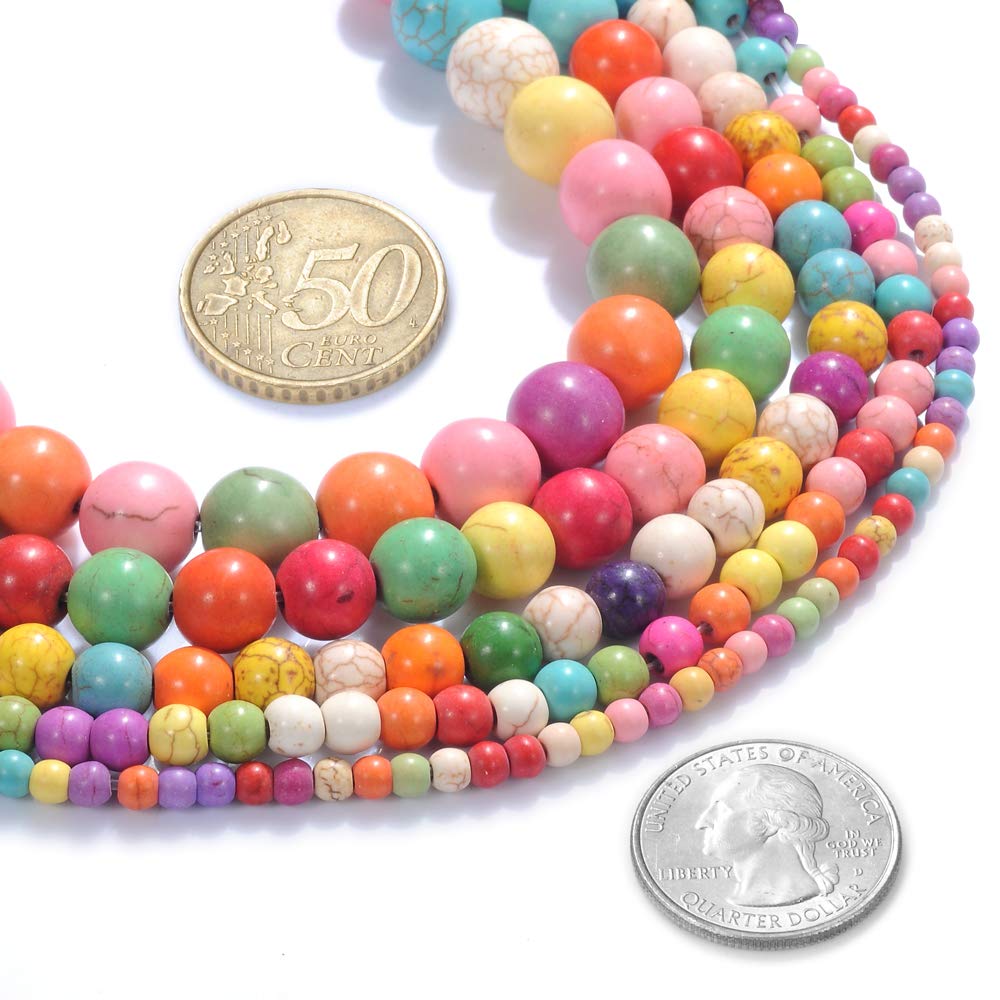 Perles Rondelles Turquoise Polies - Lot En Vrac - Fait Main - Origines Tibet/Inde