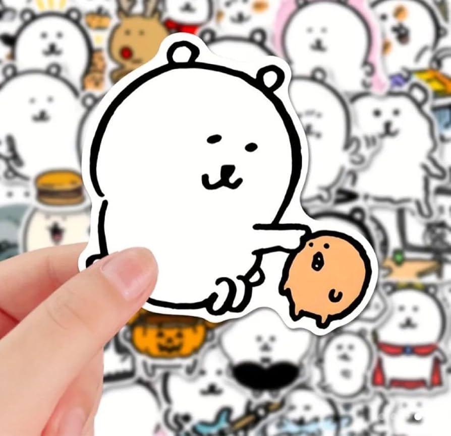 Amazon | ナガノ 自分ツッコミくま ステッカー シール パン ナガノの Amazon | ナガノ 自分ツッコミくま ステッカー シール パン ナガノの