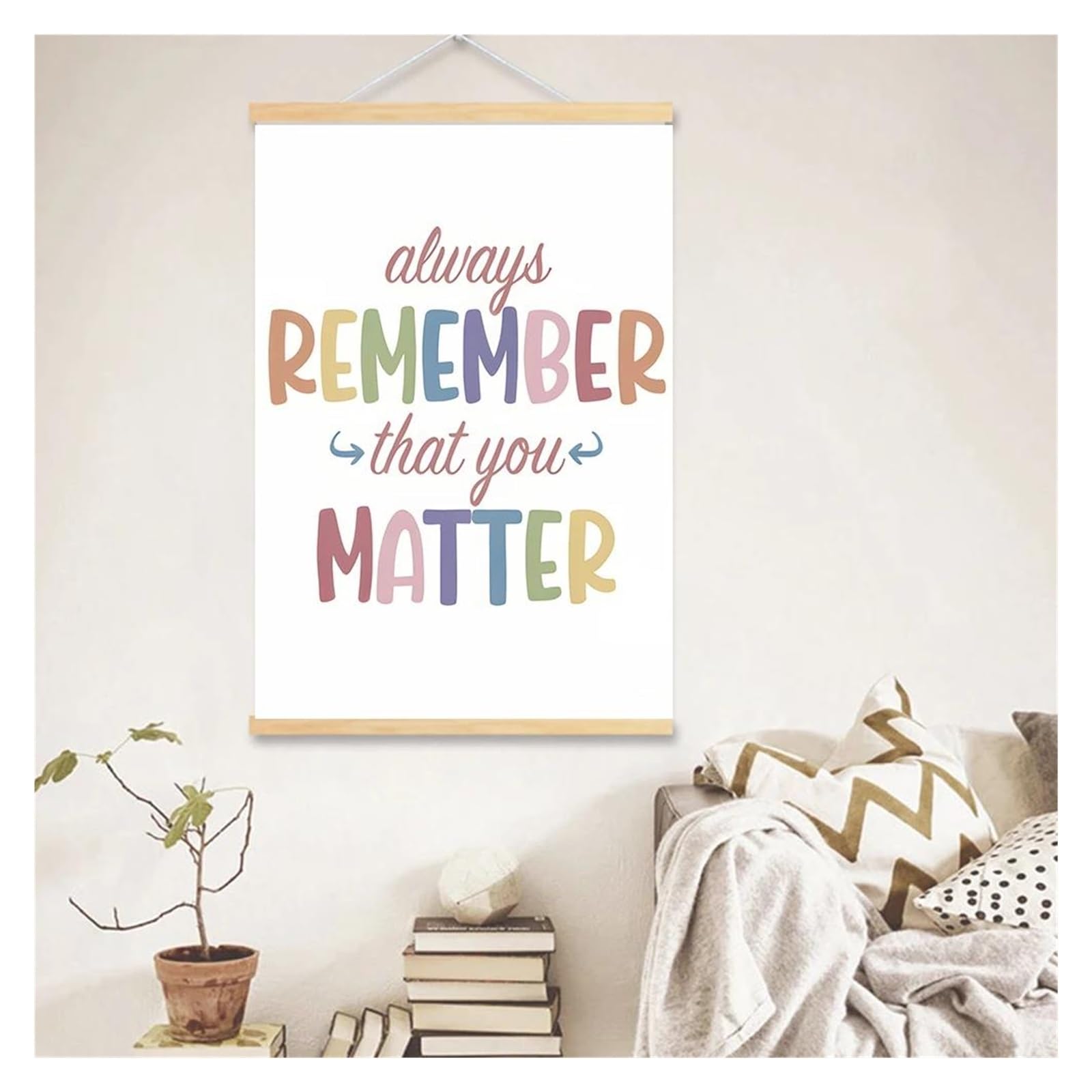 Affiches d'art Mural Nature pour Salle De Classe et Bureau Inspirant