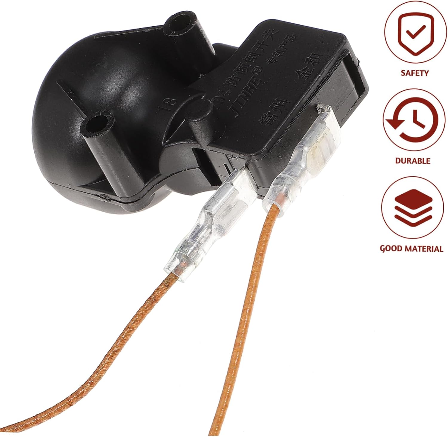 Mikikit 4sets Thermocouple and Tilt for Propane Patio Heater Repair Compatible Outdoor Standing and Dome-Style Heaters Replacement for Ignition Issues