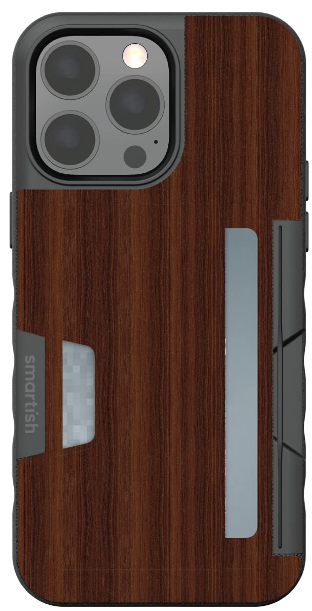 Smartish - Most Poplar - iPhone 14 Pro Max Wallet Case - Wallet Slayer Vol 2 [Slim + Protective Kickstand] Credit Card Holder - Fits iPhone 14 Pro Max