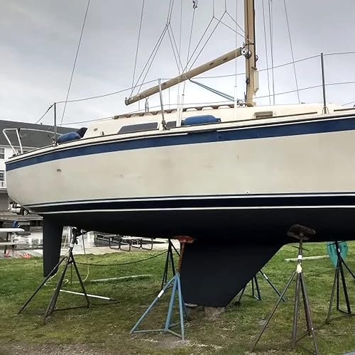 Miniatura 7 de TotalBoat JD Select - Pintura inferior antiincrustante ablativa para barcos de fibra de vidrio madera y acero negro galón