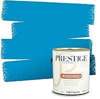 Vista 8 de Prestige Paints. - Base y pintura para exteriores en un solo galón, 1 galón. plano, comparable con Sherwin Williams Topsail.