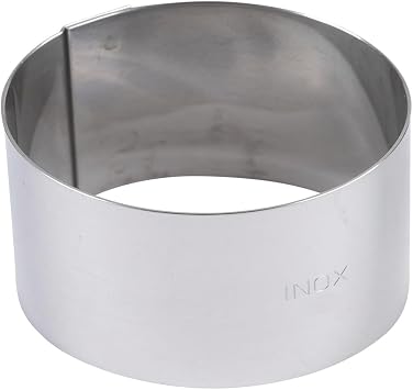 Paderno World Cuisine 5 1/2 by 2 Inch Entremet Pastry Ring
