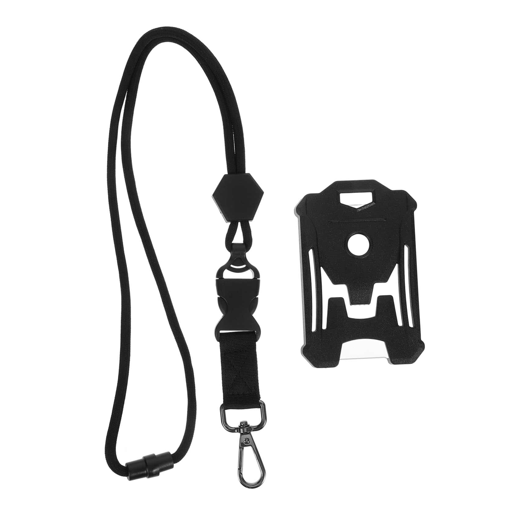 NUOBESTY 4pezzi Portacarte Id Con Cordino Custodia Per Badge e Compatibile Con Tesserini Per Laccetto