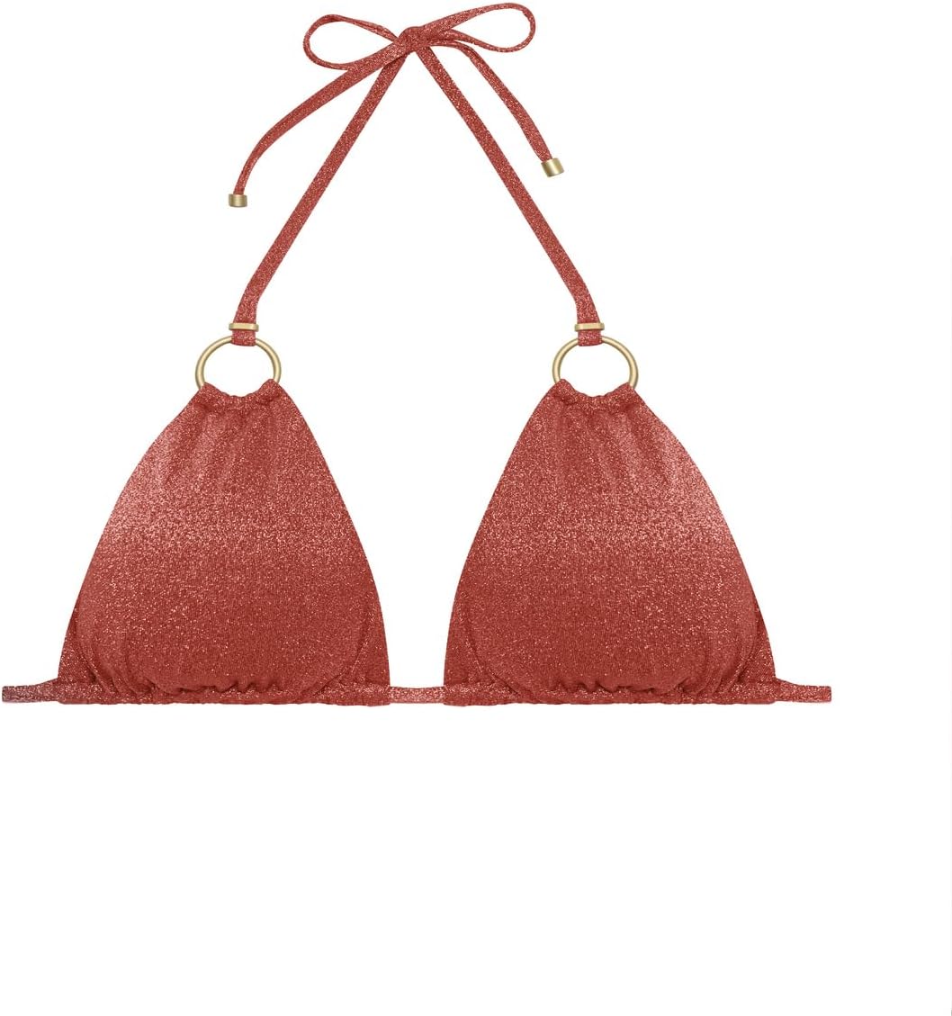 Vitamin A Women's Swimwear Metallic Cosmo Swim Top Separate - Image 4