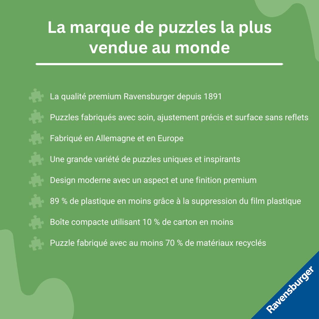 Ravensburger - Puzzle Adulte - Puzzle 7000 pièces - Les Six portails - Adultes et Enfants à partir de 14 Ans - Puzzle de qualité supérieure fabriqué en Europe - Magique - 12001422