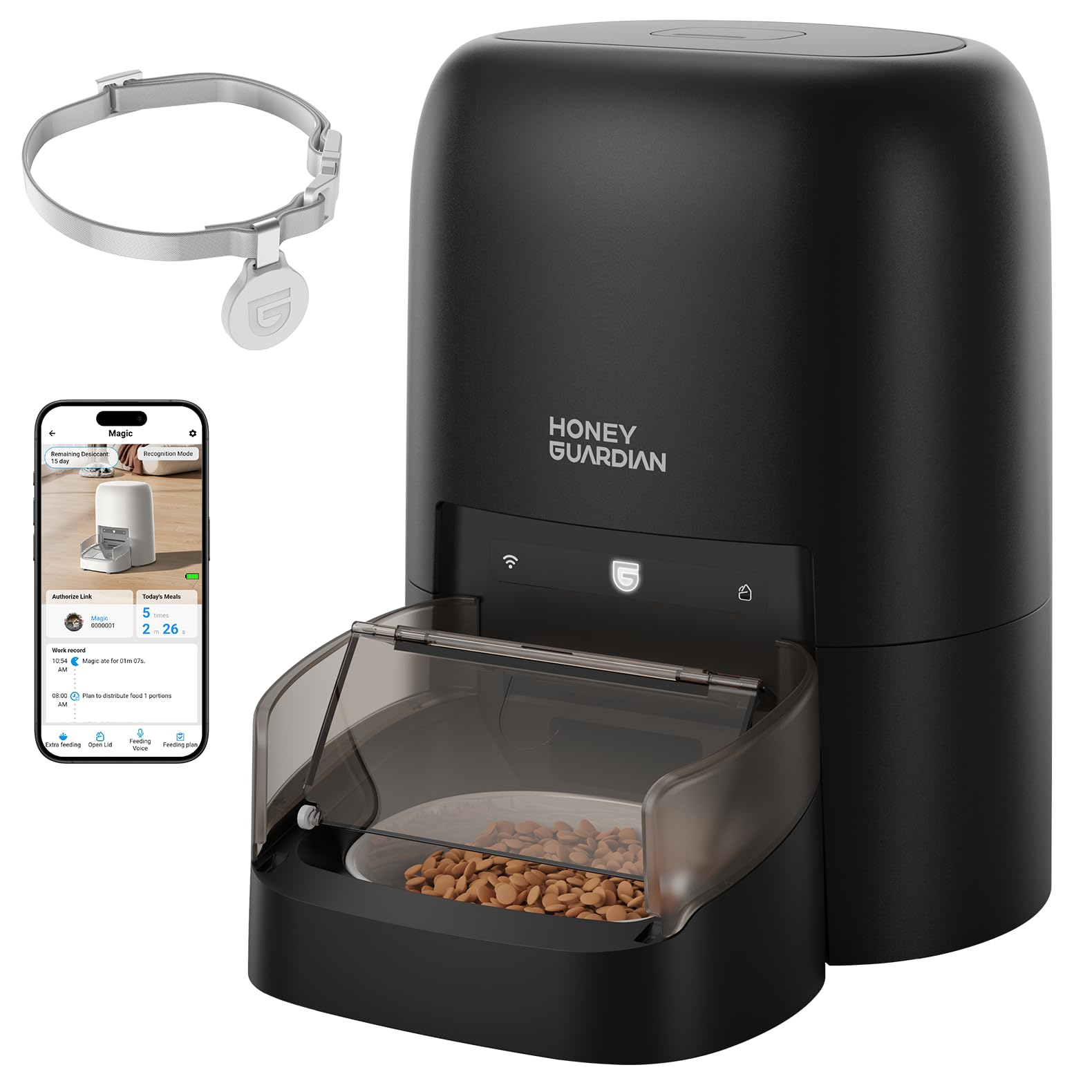 HoneyGuaridan RFID Automatic Cat Feeder