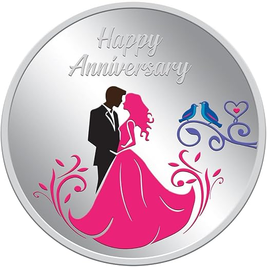 20G Silver anniversary color Coin KR369 (999.9)