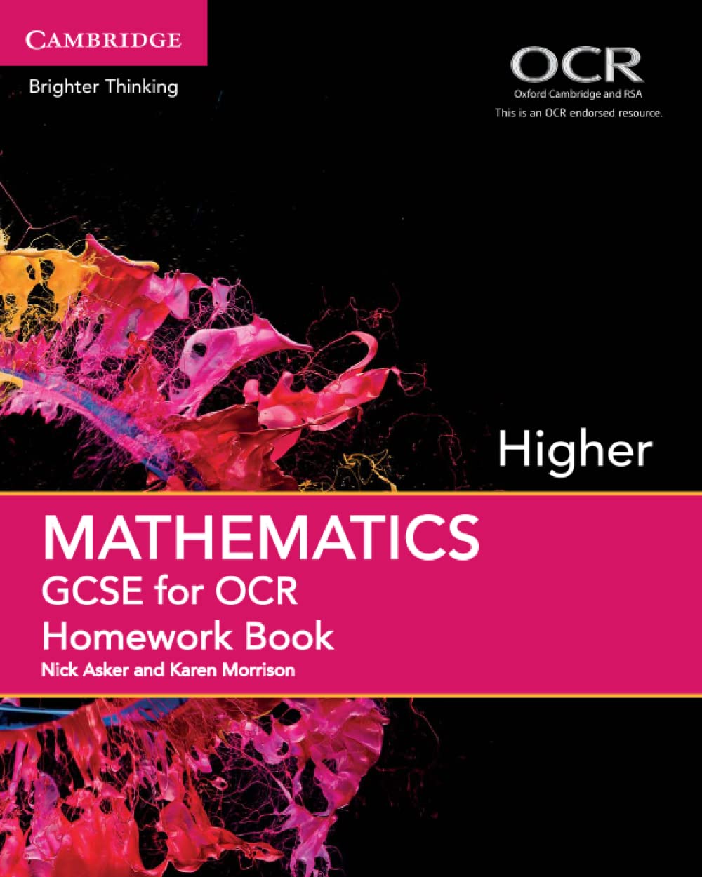 GCSE Mathematics for OCR Higher Homework Book (GCSE Mathematics OCR)