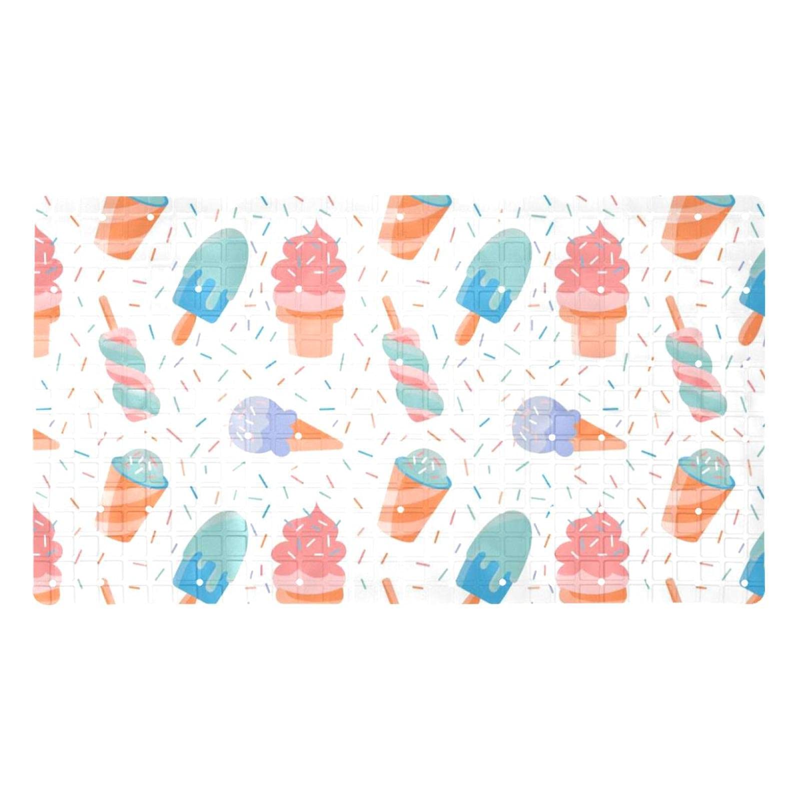 Tapis de douche avec ventouses pour sécuriser le bain des petits