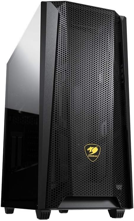 Cougar MX660-T RGB Advanced Mid-Tower Case with COUGAR’s Iconic DNA, Black