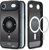 Spigen iPhone Air ile Uyumlu ince MagSafe Kılıf Ultra Hybrid Sararma Karşıtı DuraClear™ Hava Kanalı Teknolojisi™ Askeri Sınıf Koruma MagFit Classic Black Tasarım Kapak - ACS10061