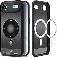 Vista 21 de Spigen - Funda Ultra Hybrid MagFit con impresión digital directa para iPhone 15/14/13, diseño Zero One, color negro, compatible con MagSafe