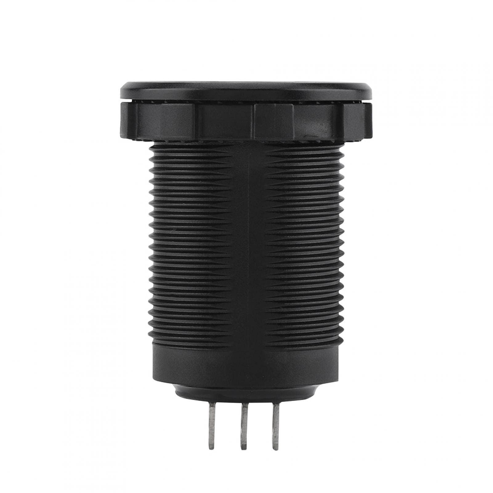 Medidor de Voltaje del Automóvil, DC 12V-24V LED Voltímetro Digital Medidor de AmperíMetro Medidor de Amperios Medidor de Voltios para Automóvil Motocicleta Barcos