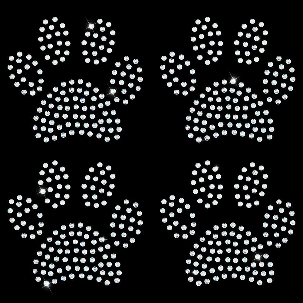 amazon-fingerinspire-36-pcs-dog-paw-rhinestone-iron-on-transfer