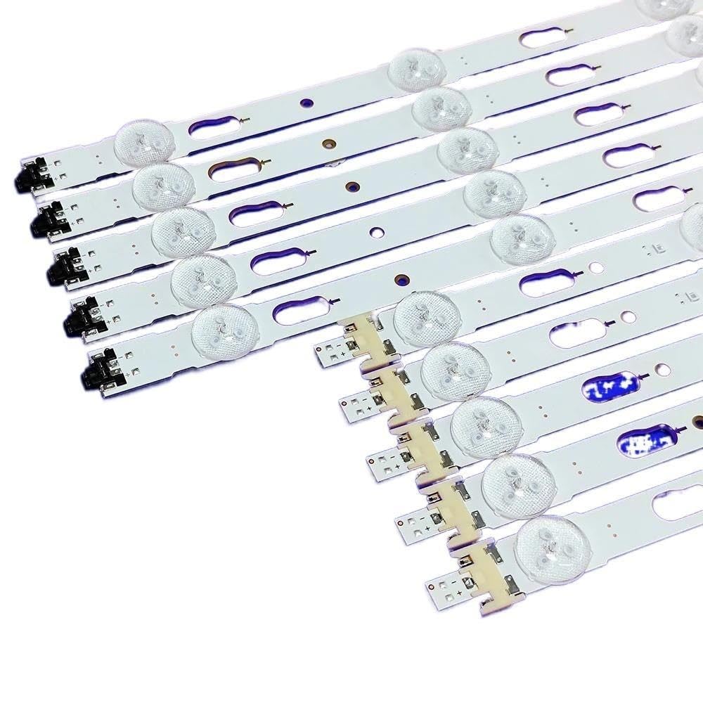 10 sztuk LED dla UN40JU6100 UE40MU6105K UE40JU6500