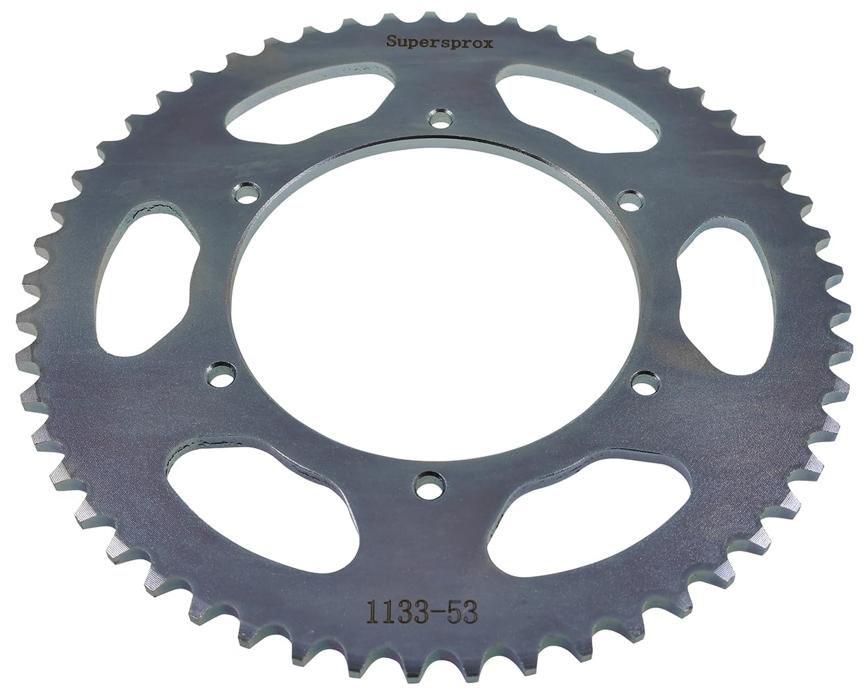 Supersprox Performance Kettensatz, 420er Kette 132 Glieder, 11/53 Zähne, kompatibel mit Aprilia SX 50, RX50, Derbi Senda