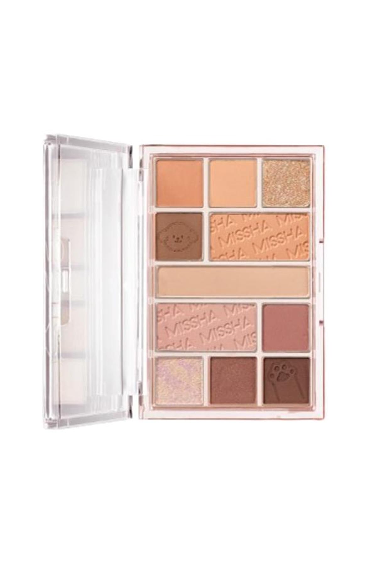MISSHA Mat ve Işıltılı Tonlar Barındıran Far Paleti Mood Moment Palette (3 The Cute Things)