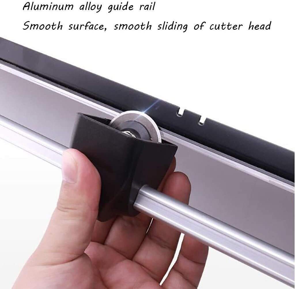 Taglierina per carta, taglierina per carta A4, Heavy-Duty Guillotine Paper Cutter - A2, A3, A4 Sliding Cutting Tool for Precision Trimming