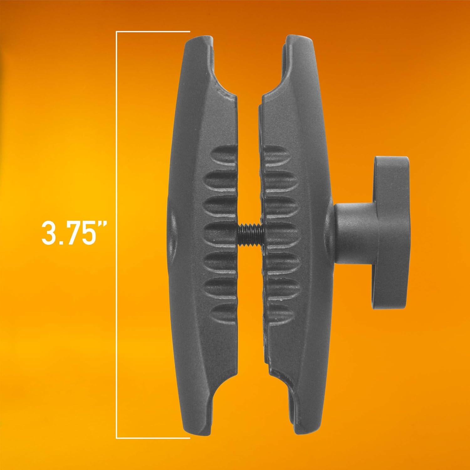 iBOLT Fish Finder Dual Bizmount Heavy Duty Handlebar/Post/Pole/Rail Mount for Watersports, Kayaking, Fishing, Boating Etc.