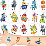 robot wall-e casero procedimiento cumpleaños los niños✔ German Trendseller® 72 x tatuajes temporales robots┃ fiestas infantiles┃ idea de regalo┃piñata┃cumpleaños de niños┃ 72 unidades…