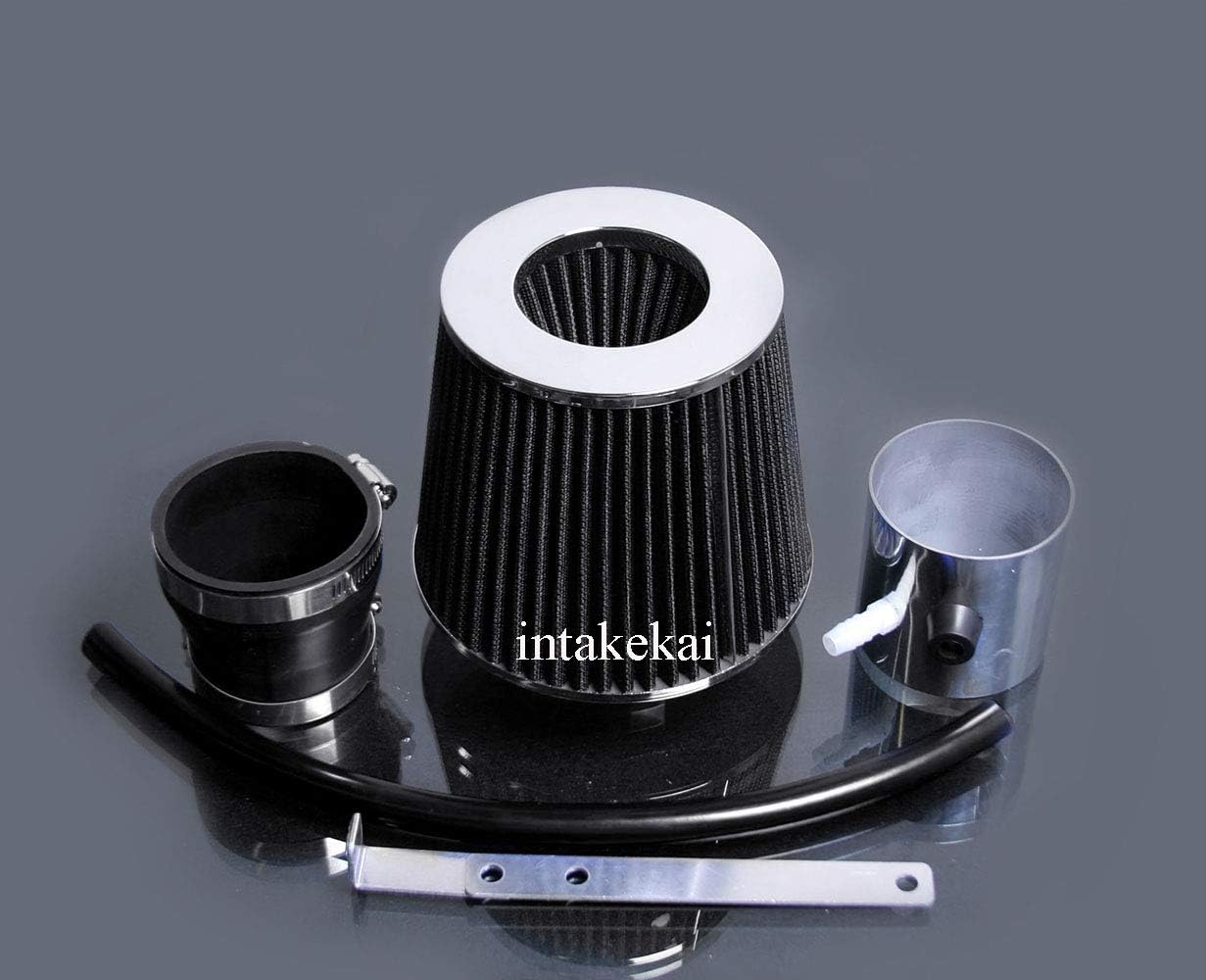 INTAKEKAI Performance Air Intake (Compatible with 200-2005 DODGE NEON 2.0L SOHC NON-TURBO MODELS) (BLACK)