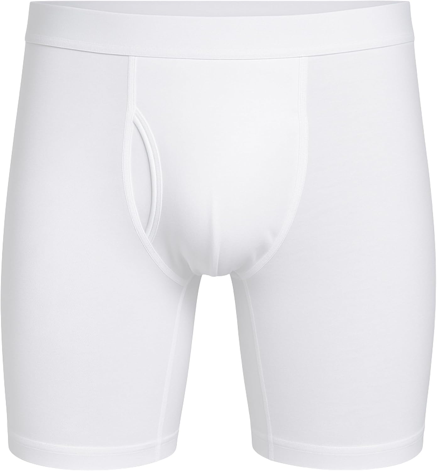 P&N Men’s Underwear Boxer Brief Solid Color Stretch Knit Comfortable Cotton Boxer Shorts, 3-Pack - Image 5