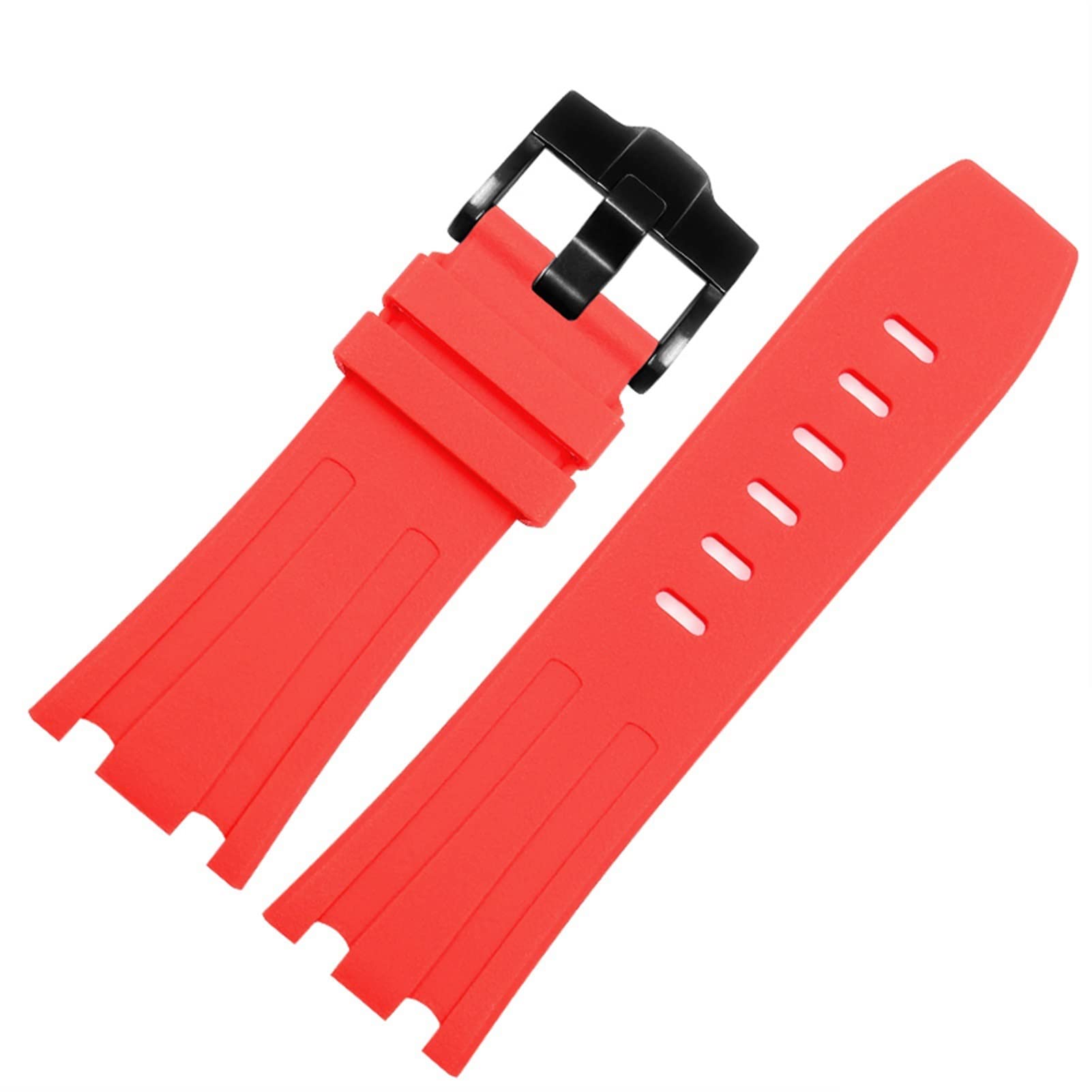Bracelet caoutchouc 28mm anti-usure pour AP 15703 contre la sueur