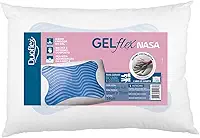 Travesseiro Gelflex Nasa, Duoflex, Branco, Espuma e Gel 100% Poliuretano