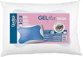 Travesseiro Gelflex Nasa, Duoflex, Branco, Espuma e Gel 100% Poliuretano