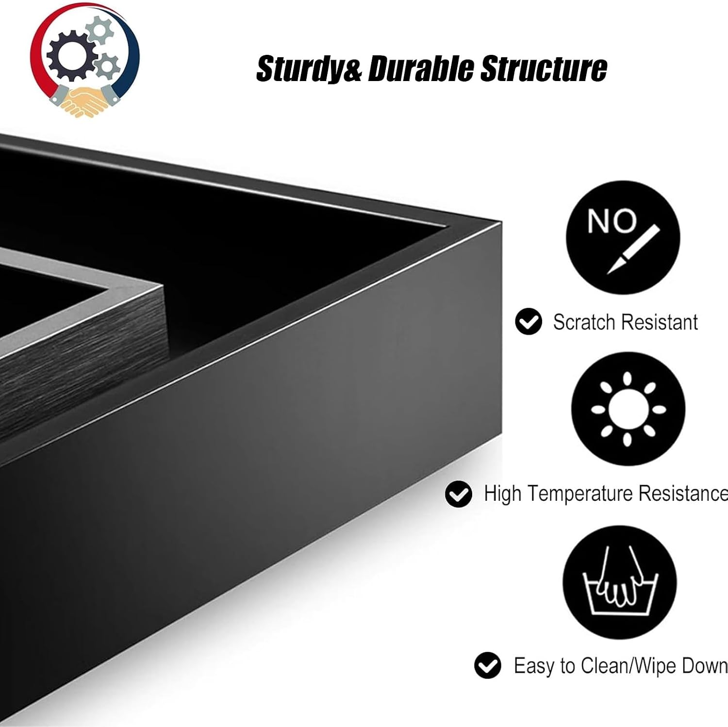 8 Packs Wall Room Divider, Decorative Privacy Screens, Custom Size Floor to Ceiling Wall Partition, for Office Hotels Home Restaurant Cafe Gym(Black,110cm/43.3in)