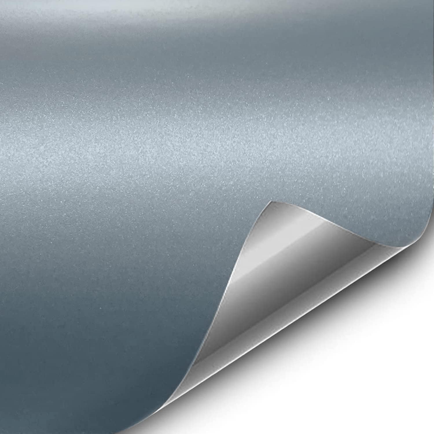 Matte Silver Car Wrap Vinyl Roll with Air Release 3MIL (1ft x 5ft)