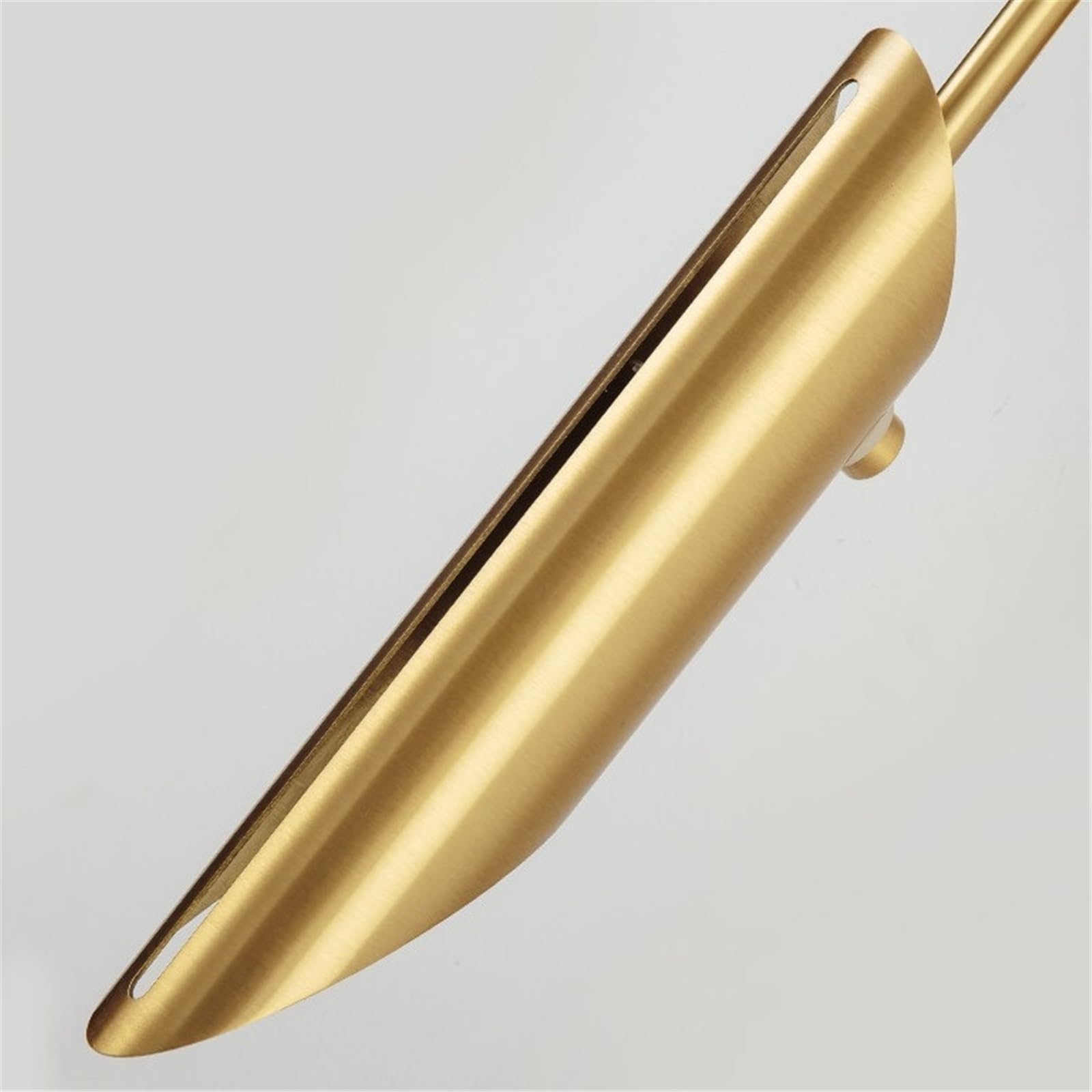 Applique Parete Lampada da parete moderna for interni con cornice verticale lunga in rame Illuminazione Interni | Lampada da parete Globo in vetro G9