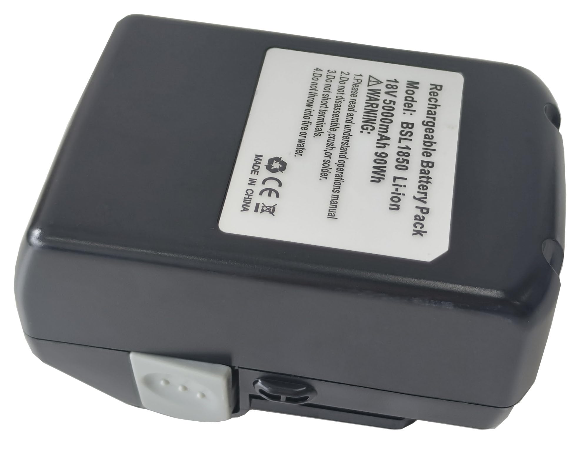 BSL1850 - Batería de 18 V, 5,0 Ah, compatible con HiKOKI & HITACHI 18 V batería BSL1815 BSL1830 BSL1850 BSL1860, DH18DBL DH18DBDL DH18DBQL DS18DSAL DV18DSL UR18DSD Taladro Martillo