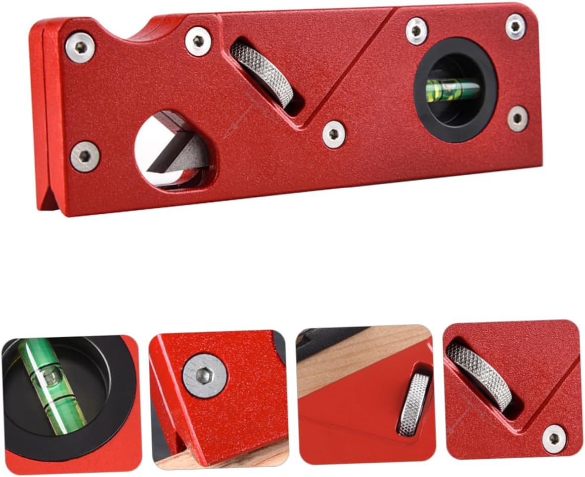 Corner Plane Adjustable Aluminum Alloy Planing Tool for Quick Woodworking Edge Trimming Portable and Easy to Operate Durable Material for Carpenter Cutting and Polishing