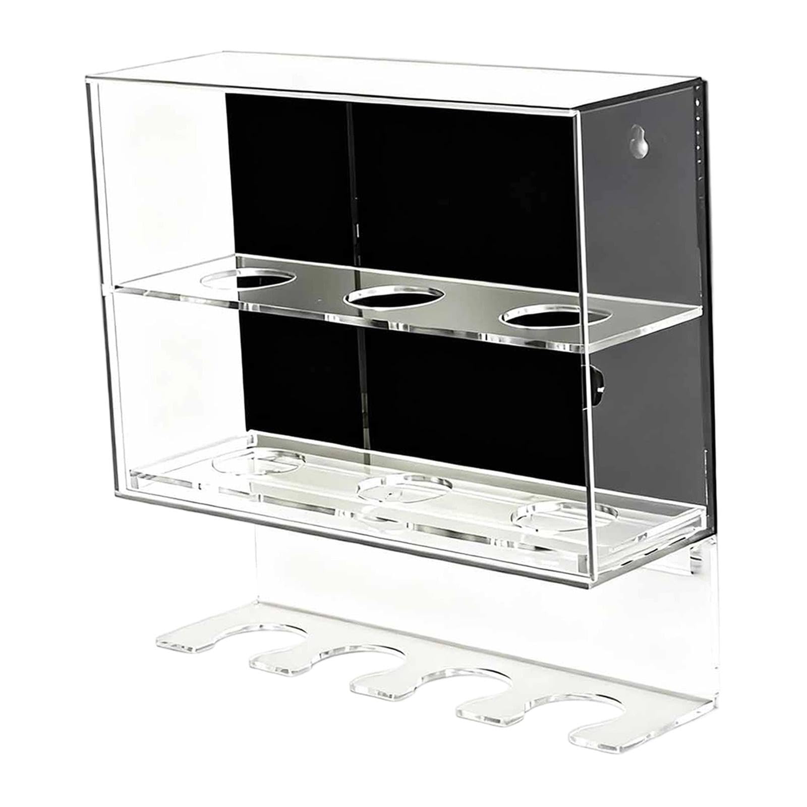 Caja Protectora Antipolvo De Acrílico para 6 Balones Y 4