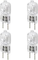 Vista 4 de Paquete de 4 bombillas de microondas aptas para horno GE Samsung Kenmore Maytag Elite sobre la estufa, bombilla halógena con base G8 bi-pin 20W 120V