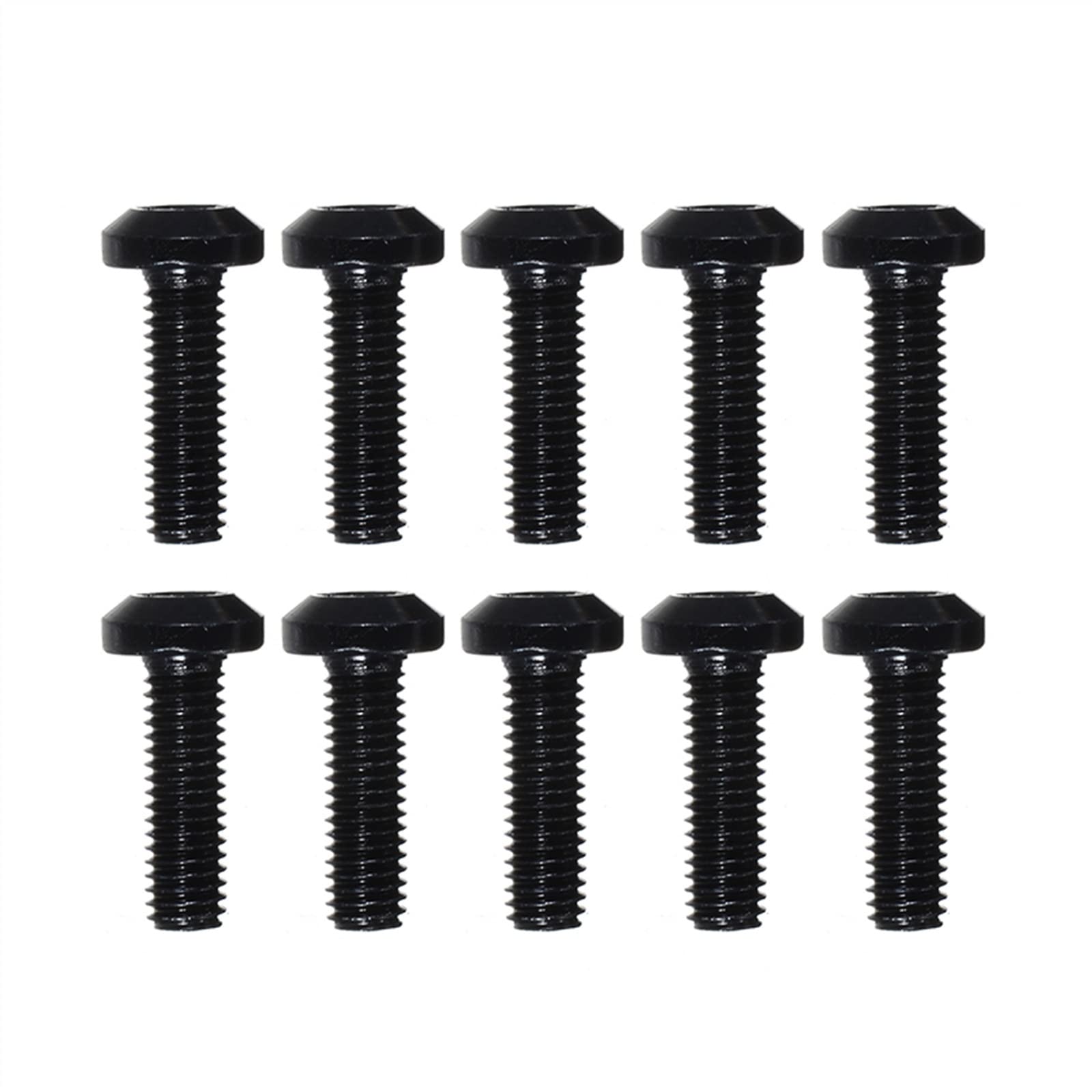 Kit Bulloni Parabrezza Moto | Viti Universali Alluminio | Set 8 Pezzi - Foto 6